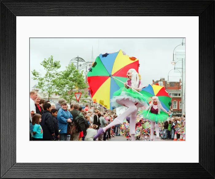 Framed Print : Stockton Festival Community Carnival, 1st August 1998 Framed Print : Stockton Festival Community Carnival, 1st August 1998