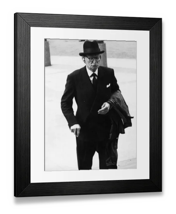 Framed Print : William Rider-Rider former Daily Mirror photographer and picture editor seen here at St Framed Print : William Rider-Rider former Daily Mirror photographer and picture editor seen here at St