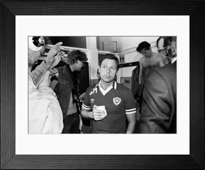 Framed Print : English League Division Two match at Filbert Street. Leicester City 0 v Burnley 0 Framed Print : English League Division Two match at Filbert Street. Leicester City 0 v Burnley 0