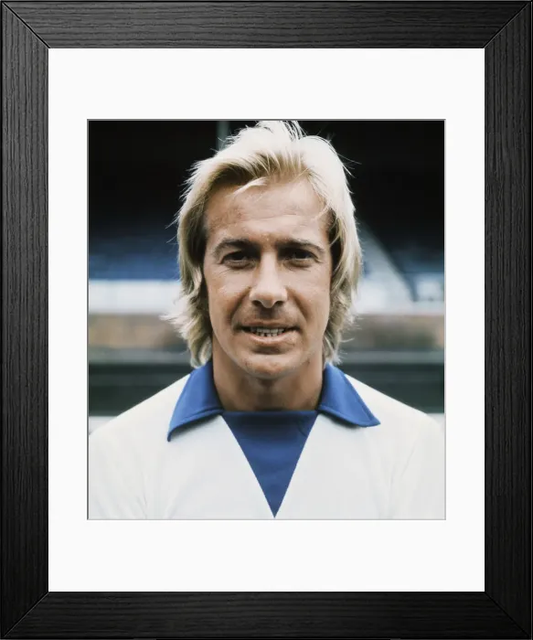 Framed Print : Leicester City footballer Alan Birchenall during a pre season photocall. August 1972 Framed Print : Leicester City footballer Alan Birchenall during a pre season photocall. August 1972