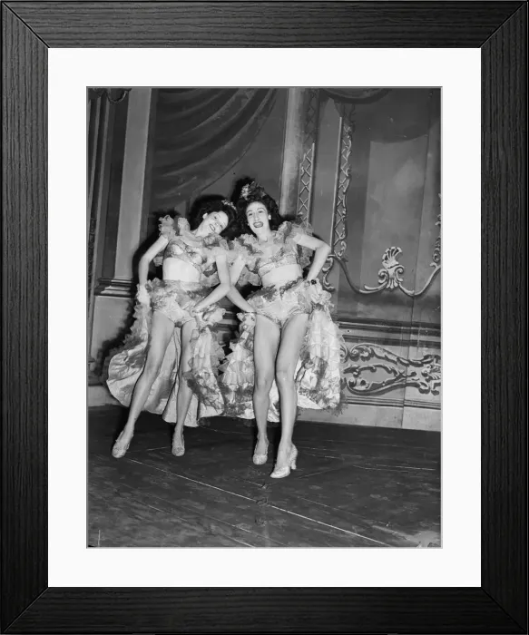 Framed Print : Dancing the samba at the Covent Garden Opera House in London near the end of