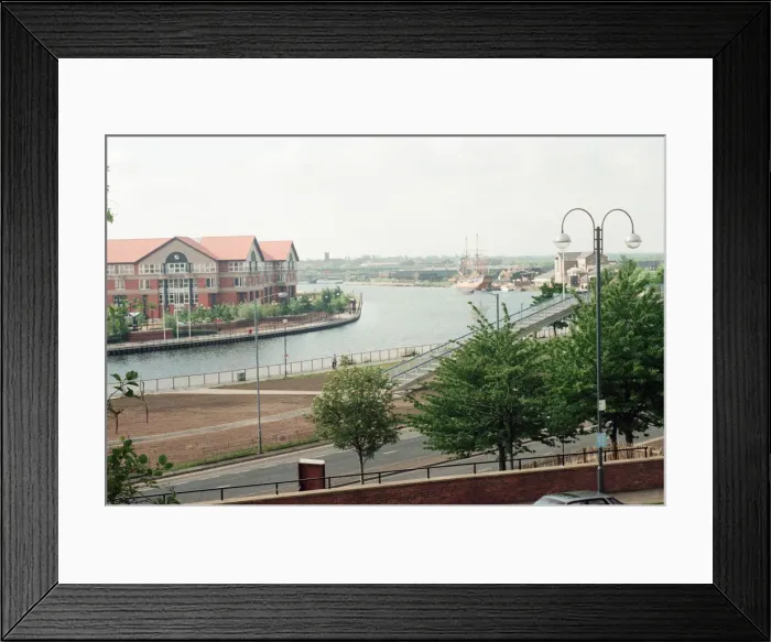 Framed Print : Stockton Riverside Development, 1st June 1995 Framed Print : Stockton Riverside Development, 1st June 1995