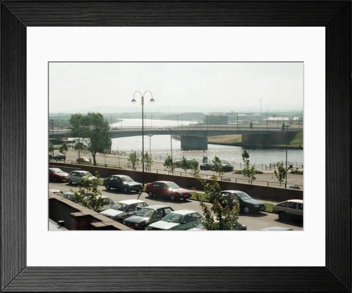 Framed Print : Stockton Riverside Development, 1st June 1995 Framed Print : Stockton Riverside Development, 1st June 1995