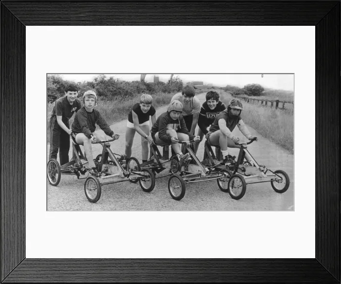 Framed Print : Bits of bike, scrap spare parts, lots of elbow grease and tender loving care have all