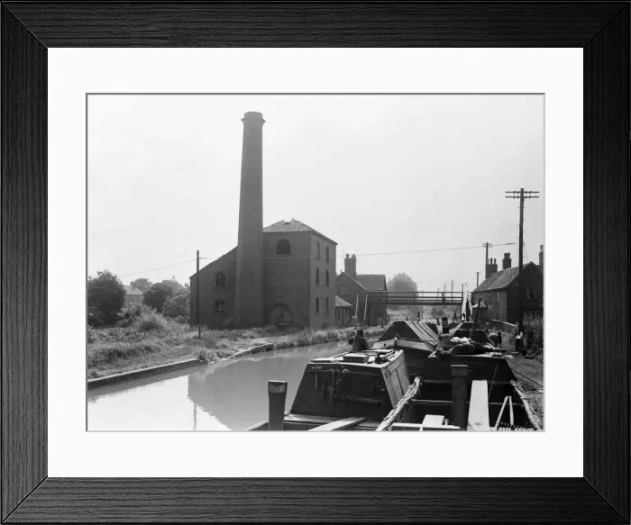 Framed Print : Canal boat captain asleep on the deck of his boat at Hawkesbury Pump house Framed Print : Canal boat captain asleep on the deck of his boat at Hawkesbury Pump house