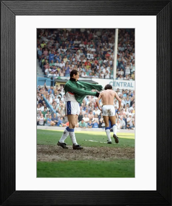 Framed Print : English League Division Two match at Filbert Street. Leicester City 2 v Sheffield Framed Print : English League Division Two match at Filbert Street. Leicester City 2 v Sheffield