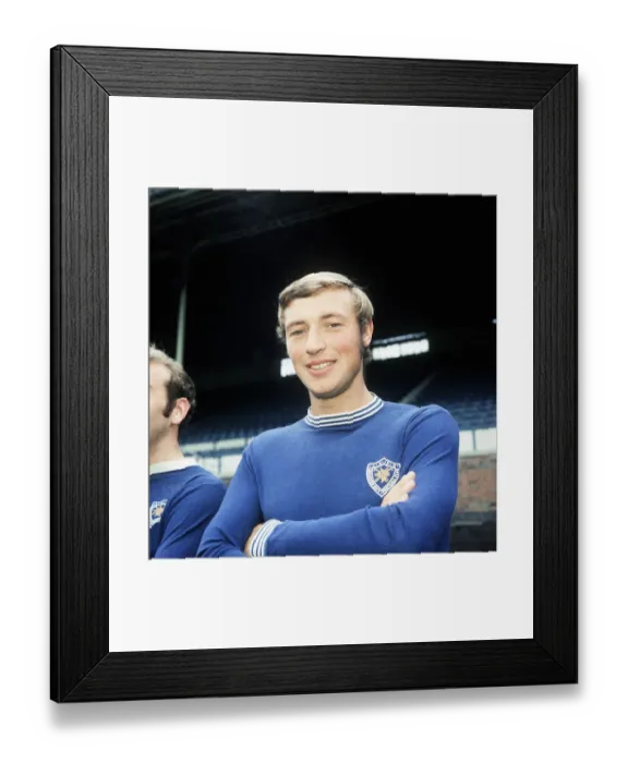 Framed Print : Graham Cross Leicester City July 1970 football Framed Print : Graham Cross Leicester City July 1970 football