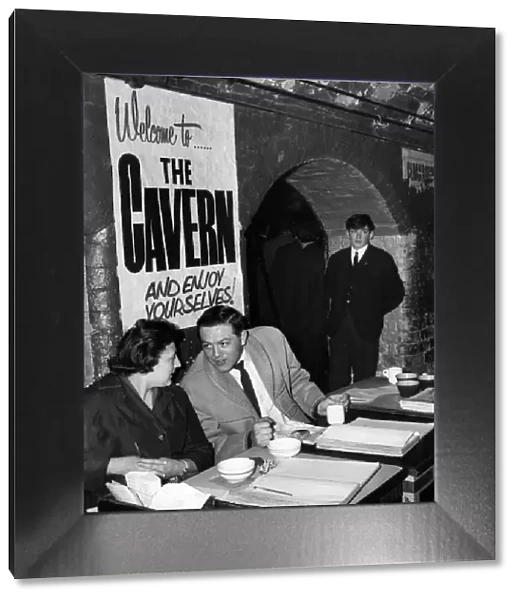 Scene inside the famous Cavern Club in Matthew Street, Liverpool, Merseyside