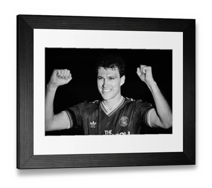 Framed Print : Division One Play Off replay match at St Andrews. Charlton Athletic 2 v Leeds United 1 Framed Print : Division One Play Off replay match at St Andrews. Charlton Athletic 2 v Leeds United 1