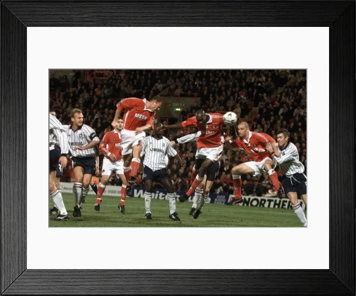 Framed Print : Charlton Athletic v Tranmere Rovers Nationwide Football Richard Rufus (c