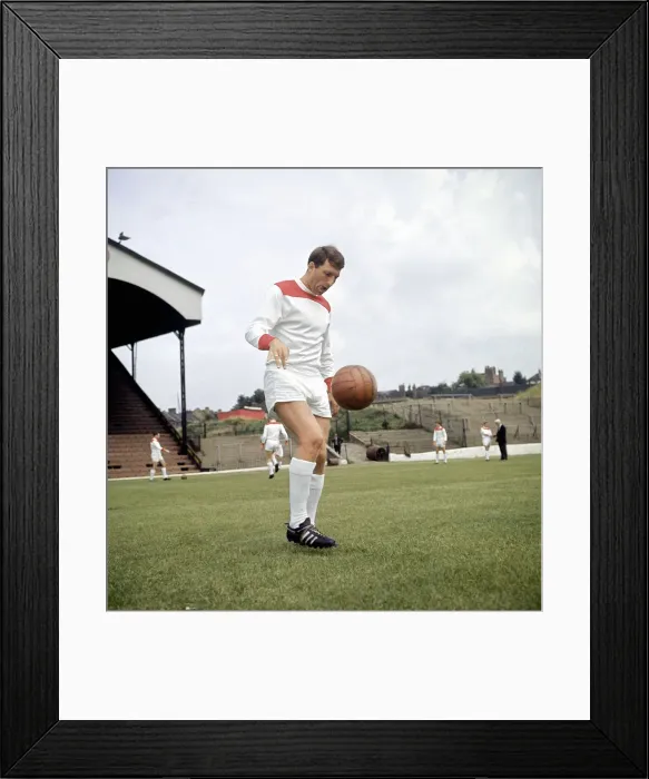 Framed Print : Mike Bailey from Charlton Athletic FC, August 1965 Framed Print : Mike Bailey from Charlton Athletic FC, August 1965