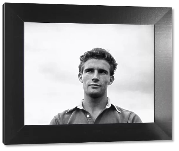 Malcolm Allison of Charlton Athletic during a training session. 10th August 1950