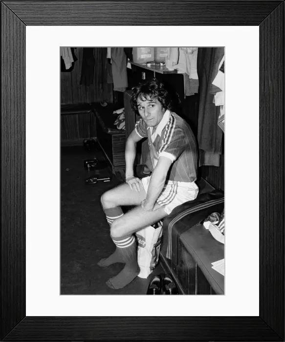 Framed Print : Charlton Athletics new Danish international signing Allan Simonsen pictured in