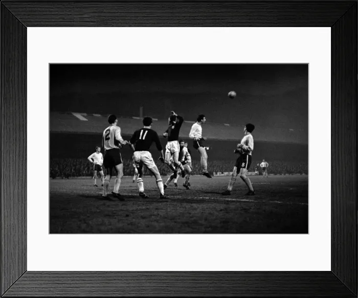 Framed Print : League Cup Final 1965. Leicester City v. Chelsea. Chelsea Framed Print : League Cup Final 1965. Leicester City v. Chelsea. Chelsea