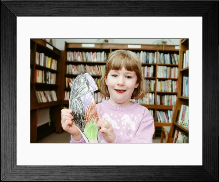 Framed Print : Children at Honley Library indulge in a bit of Jungle Fun Framed Print : Children at Honley Library indulge in a bit of Jungle Fun