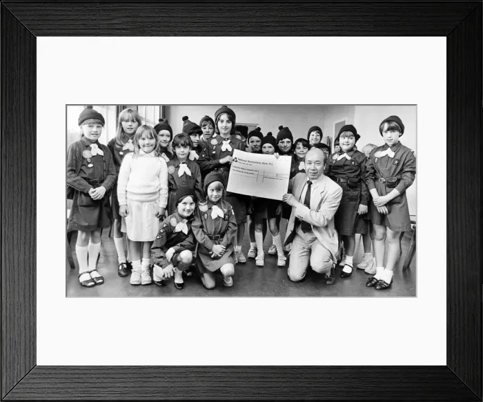 Framed Print : Billingham Brownies believe one good turn deserves another Framed Print : Billingham Brownies believe one good turn deserves another