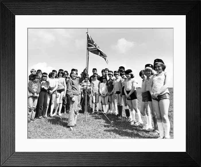 Framed Print : The squelching South would envy us our sunshine if they saw this happy picture of the 2nd