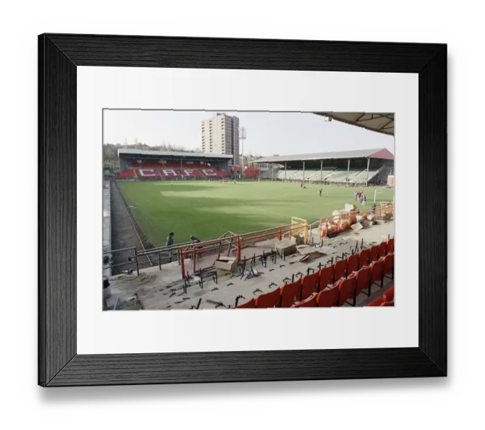 Framed Print : Charlton Athletic return to their former home The Valley Framed Print : Charlton Athletic return to their former home The Valley