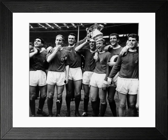 Framed Print : FA Cup Final at Wembley Stadium. Manchester United 3 v Leicester City 1 Framed Print : FA Cup Final at Wembley Stadium. Manchester United 3 v Leicester City 1