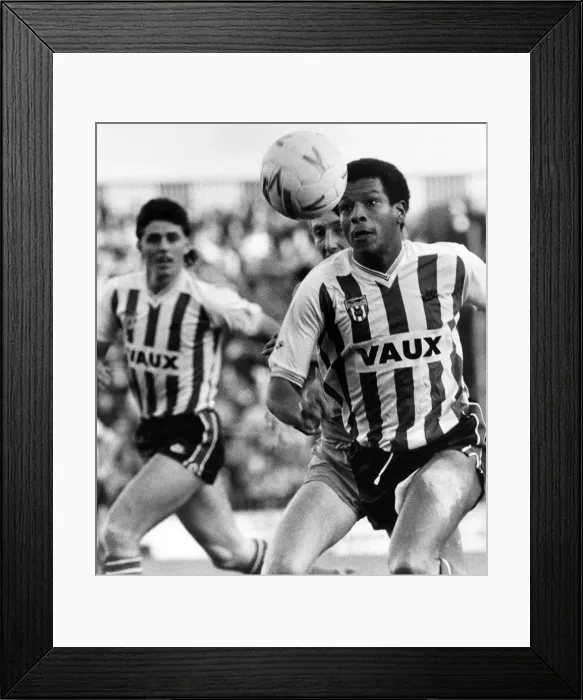 Framed Print : Howard Gayle (born 18 May 1958) is a former English footballer
