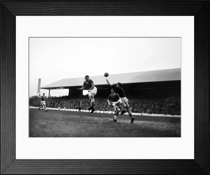 Framed Print : English League Division Two match at Ninian Park. Cardiff City 1 v Charlton Athletic 2 Framed Print : English League Division Two match at Ninian Park. Cardiff City 1 v Charlton Athletic 2
