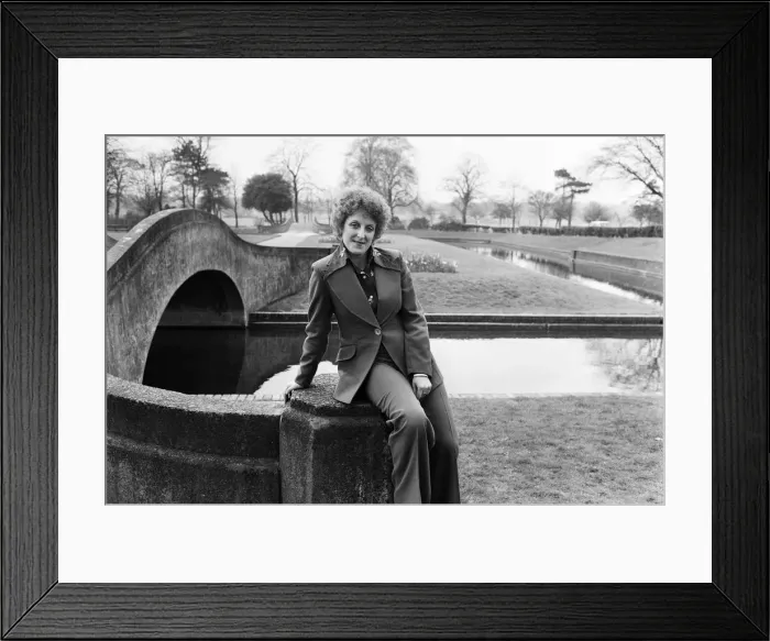 Framed Print : Maria Walters, supervisor at a Local Bank, pictured at Perry Hall Park, Perry Barr