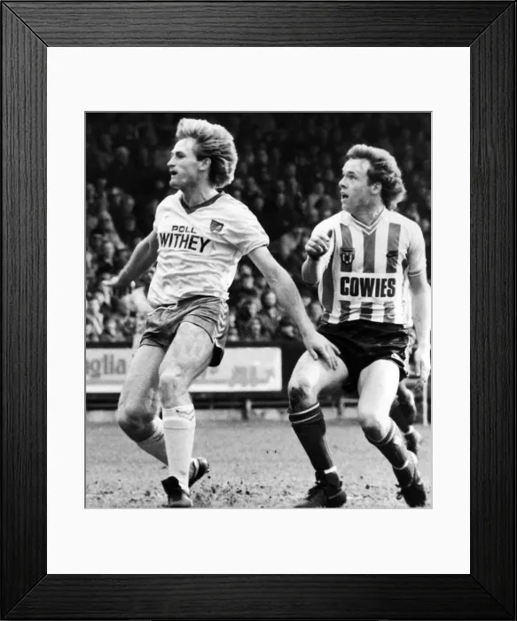 Framed Print : Steve Berry (born 4 April 1963) is an English former professional footballer Framed Print : Steve Berry (born 4 April 1963) is an English former professional footballer