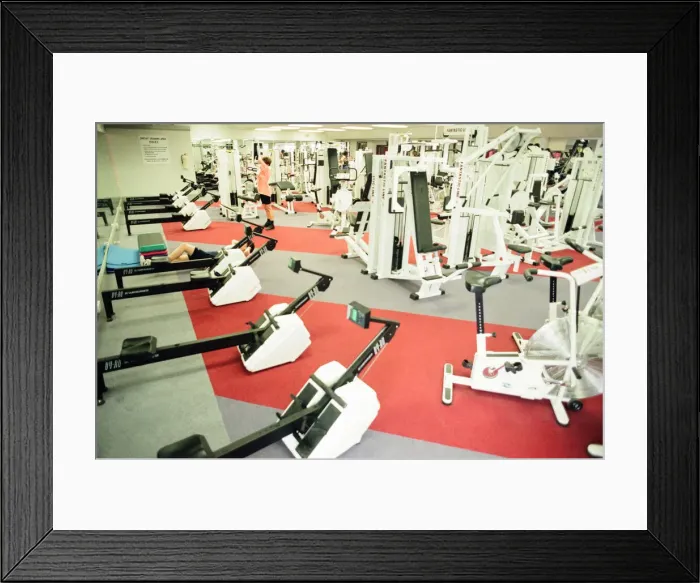Framed Print : Springs Health Club, Teesside Retail Park, Stockton On Tees, Cleveland, 1st August 1995 Framed Print : Springs Health Club, Teesside Retail Park, Stockton On Tees, Cleveland, 1st August 1995