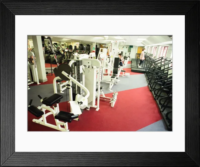 Framed Print : Springs Health Club, Teesside Retail Park, Stockton On Tees, Cleveland, 1st August 1995 Framed Print : Springs Health Club, Teesside Retail Park, Stockton On Tees, Cleveland, 1st August 1995