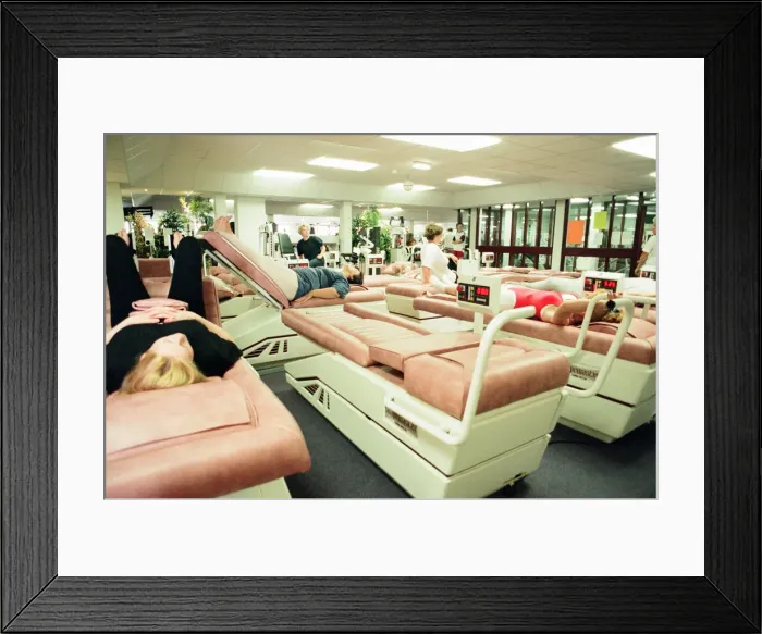 Framed Print : Springs Health Club, Teesside Retail Park, Stockton On Tees, Cleveland, 1st August 1995 Framed Print : Springs Health Club, Teesside Retail Park, Stockton On Tees, Cleveland, 1st August 1995