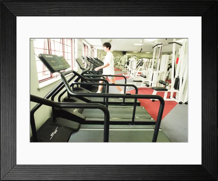 Framed Print : Springs Health Club, Teesside Retail Park, Stockton On Tees, Cleveland, 1st August 1995 Framed Print : Springs Health Club, Teesside Retail Park, Stockton On Tees, Cleveland, 1st August 1995