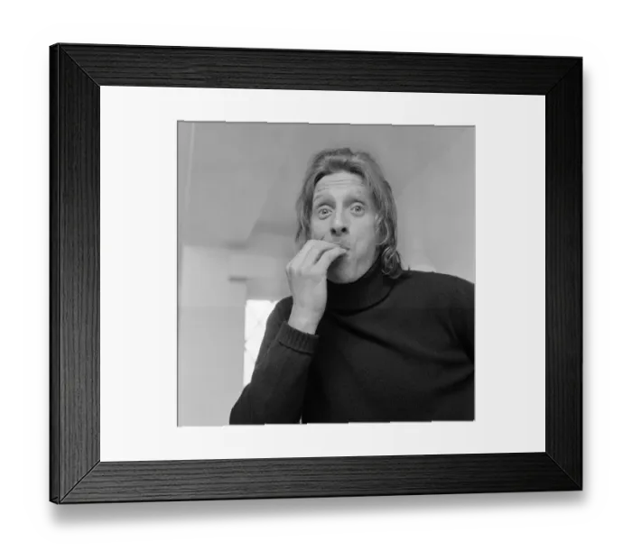 Framed Print : Denis Law, Manchester City Football Player, pictured on his 34th Birthday Framed Print : Denis Law, Manchester City Football Player, pictured on his 34th Birthday