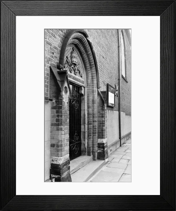 Framed Print : Exterior view of St. Peters Church at St Peters Place Framed Print : Exterior view of St. Peters Church at St Peters Place