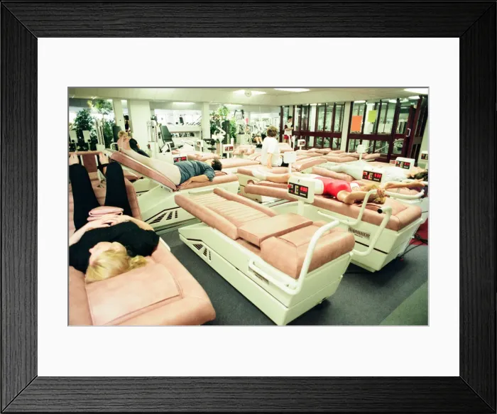 Framed Print : Springs Health Club, Teesside Retail Park, Stockton On Tees, Cleveland, 1st August 1995 Framed Print : Springs Health Club, Teesside Retail Park, Stockton On Tees, Cleveland, 1st August 1995