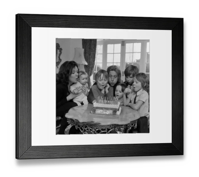 Framed Print : Denis Law, Manchester City Football Player, pictured on his 34th Birthday Framed Print : Denis Law, Manchester City Football Player, pictured on his 34th Birthday