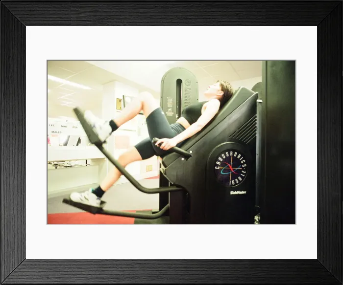 Framed Print : Springs Health Club, Teesside Retail Park, Stockton On Tees, Cleveland, 1st August 1995