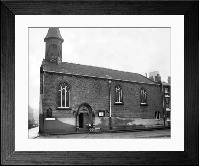 Framed Print : Exterior view of St. Peters Church at St Peters Place Framed Print : Exterior view of St. Peters Church at St Peters Place