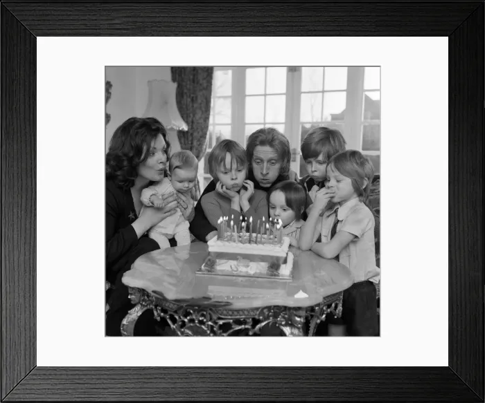 Framed Print : Denis Law, Manchester City Football Player, pictured on his 34th Birthday Framed Print : Denis Law, Manchester City Football Player, pictured on his 34th Birthday