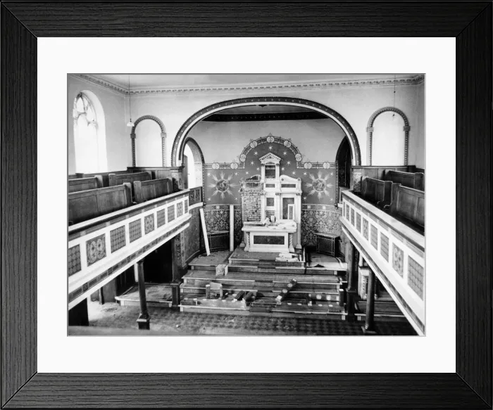 Framed Print : Interior view of St. Peters Church at St Peters Place Framed Print : Interior view of St. Peters Church at St Peters Place