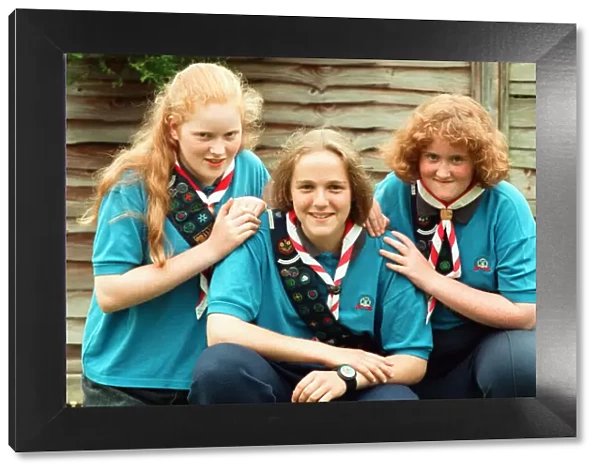 Three Girl Guides from Guisborough have achieved the highest award - Baden Powell Award