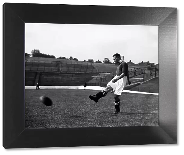 Charlton Athletic footballer George Tadman in action during a training session at The