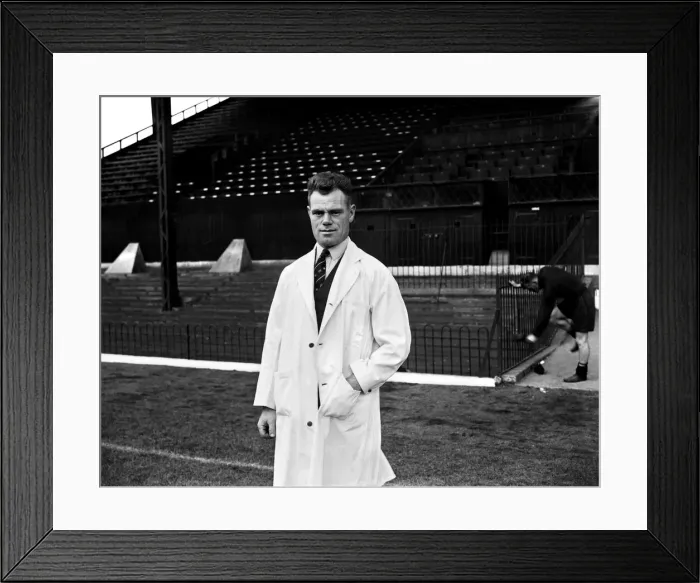 Framed Print : Member of Charlton Athletic Football Club, Jimmy Trotter, Trainer