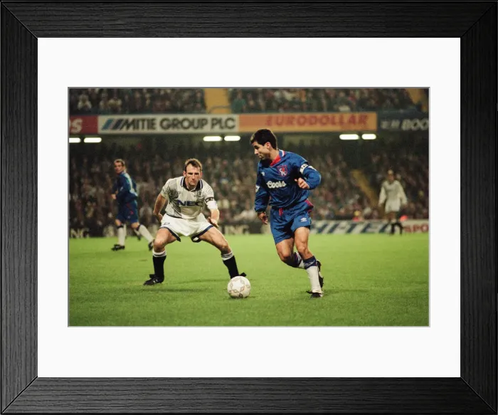Framed Print : Chelsea 0-1 Everton. League match at Stamford Bridge, Saturday 26th November 1994