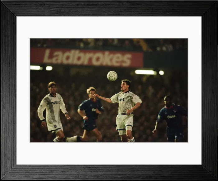 Framed Print : Chelsea 0-1 Everton. League match at Stamford Bridge, Saturday 26th November 1994