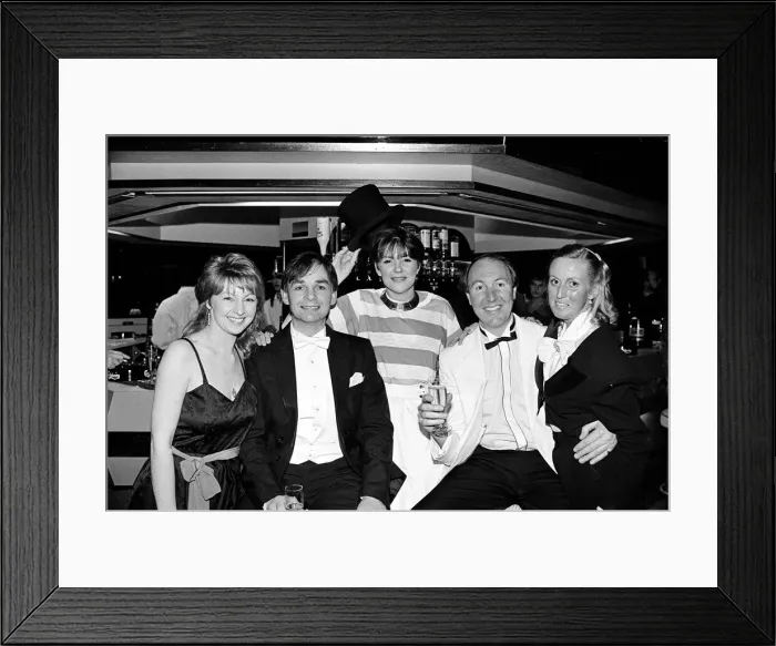 Framed Print : Opening of Videotech nightclub, Northumberland Street. 12th March 1986