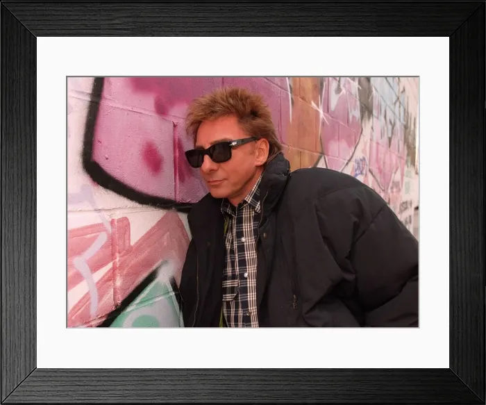 Framed Print : Barry Manilow American singer 03 / 04 / 1996 Framed Print : Barry Manilow American singer 03 / 04 / 1996