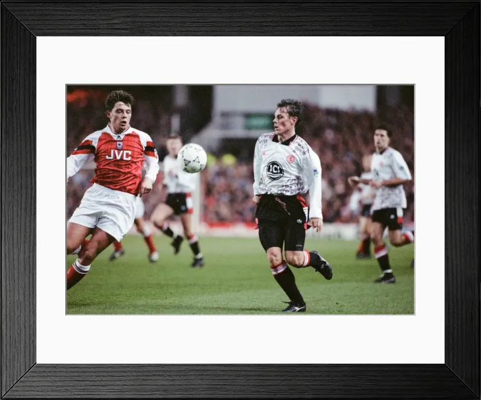 Framed Print : Arsenal 1-1 Middlesbrough, Premier league match at Highbury, Saturday 19th December 1992 Framed Print : Arsenal 1-1 Middlesbrough, Premier league match at Highbury, Saturday 19th December 1992