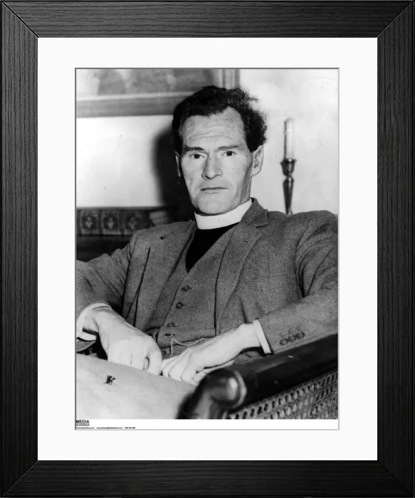 Framed Print : Welsh Poet Rev R. S. Thomas - 22nd Sept 1958 - When a lecturer Framed Print : Welsh Poet Rev R. S. Thomas - 22nd Sept 1958 - When a lecturer