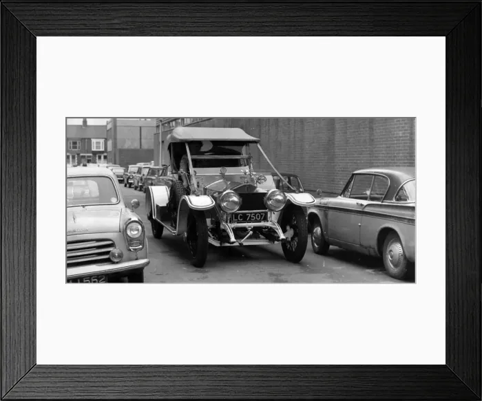 Framed Print : Old Cars Supplement, Rolls Royce pictured 3rd July 1969 Framed Print : Old Cars Supplement, Rolls Royce pictured 3rd July 1969