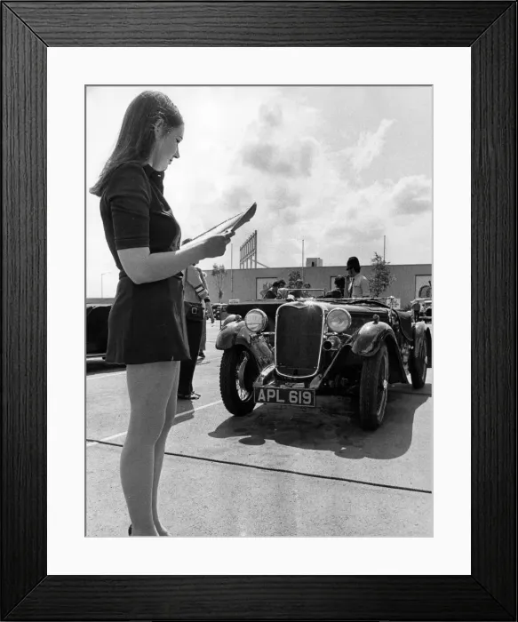 Framed Print : Third annual Concouts d Elegance organised by Teesside Museums Framed Print : Third annual Concouts d Elegance organised by Teesside Museums
